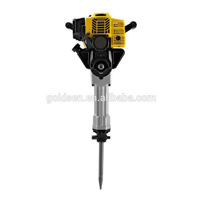 TOLHIT 52cc 2.5HP Professional Petrol Jack Hammer Breaker Portable Gas Powered Concrete Crusher